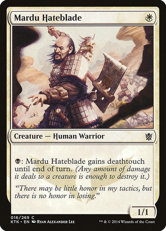Mardu Hateblade [Khans of Tarkir] | Good Games Cannington