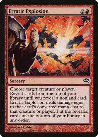 Erratic Explosion [Planechase 2012] | Good Games Cannington