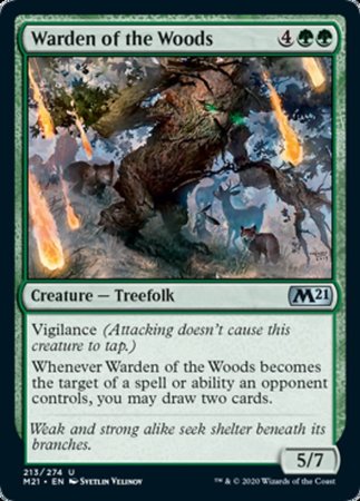 Warden of the Woods [Core Set 2021] | Good Games Cannington