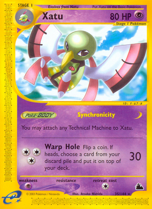 Xatu (35/144) [Skyridge] | Good Games Cannington