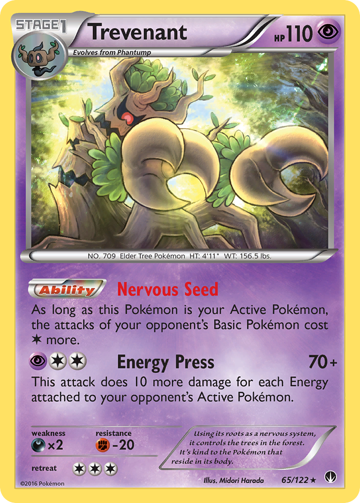 Trevenant (65/122) [XY: BREAKpoint] | Good Games Cannington