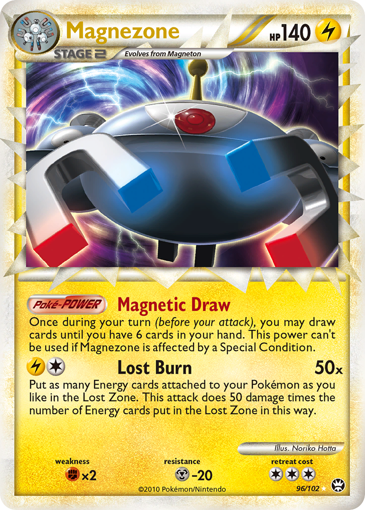 Magnezone (96/102) [HeartGold & SoulSilver: Triumphant] | Good Games Cannington