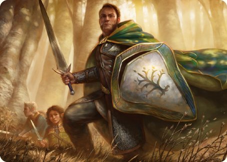 Boromir, Warden of the Tower Art Card [The Lord of the Rings: Tales of Middle-earth Art Series] | Good Games Cannington