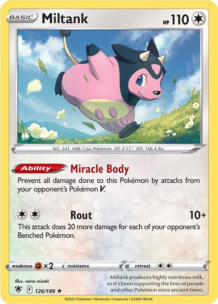 Miltank (126/189) [Sword & Shield: Astral Radiance] | Good Games Cannington