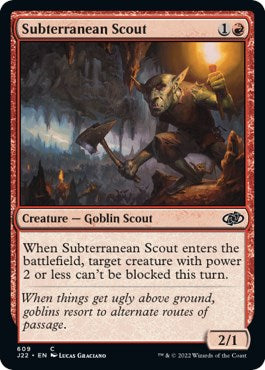 Subterranean Scout [Jumpstart 2022] | Good Games Cannington