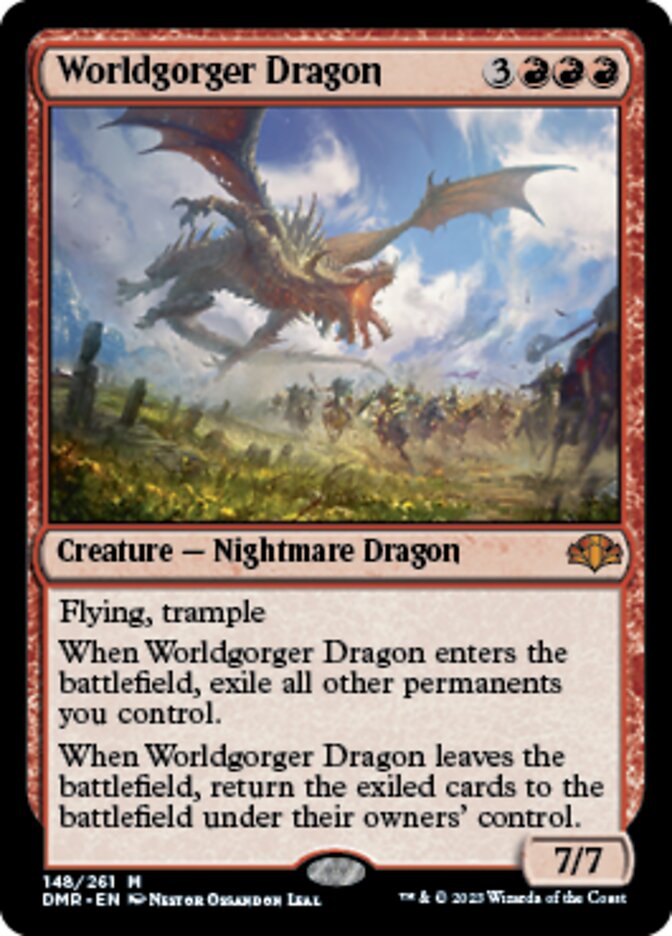 Worldgorger Dragon [Dominaria Remastered] | Good Games Cannington