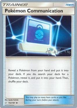 Pokemon Communication (152/181) (Pikarom Judge - Haruki Miyamoto) [World Championships 2019] | Good Games Cannington