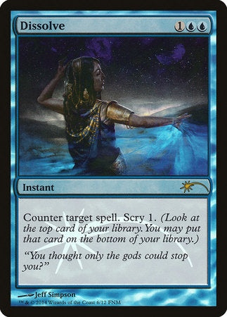Dissolve [Friday Night Magic 2014] | Good Games Cannington