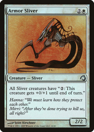 Armor Sliver [Premium Deck Series: Slivers] | Good Games Cannington