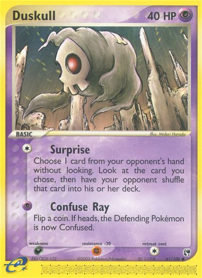 Duskull (61/100) [EX: Sandstorm] | Good Games Cannington