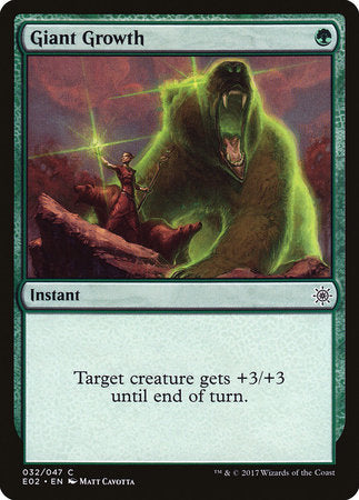 Giant Growth [Explorers of Ixalan] | Good Games Cannington
