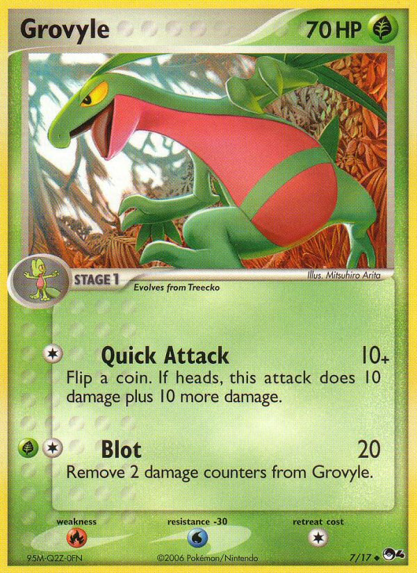 Grovyle (7/17) [POP Series 4] | Good Games Cannington