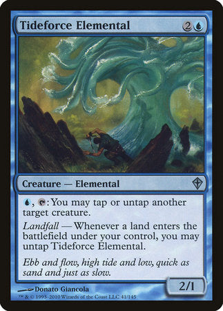 Tideforce Elemental [Worldwake] | Good Games Cannington