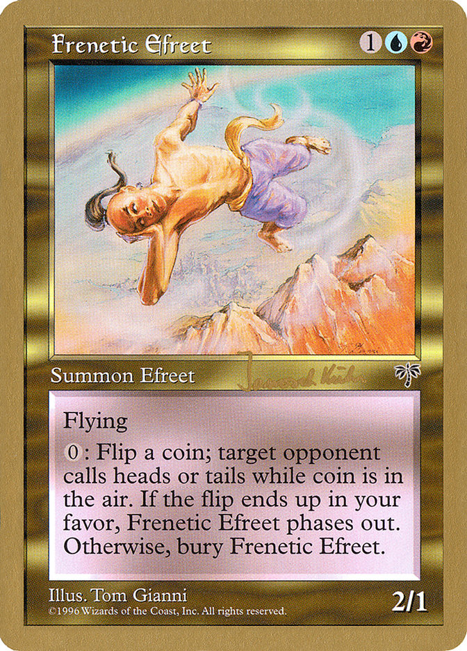 Frenetic Efreet (Janosch Kuhn) [World Championship Decks 1997] | Good Games Cannington