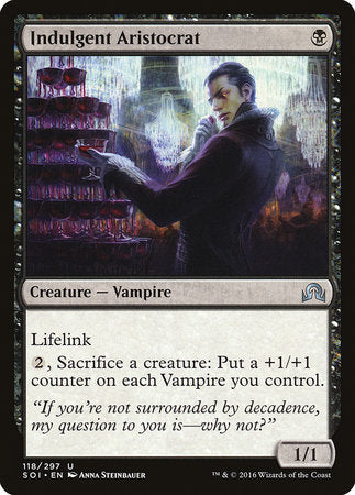 Indulgent Aristocrat [Shadows over Innistrad] | Good Games Cannington