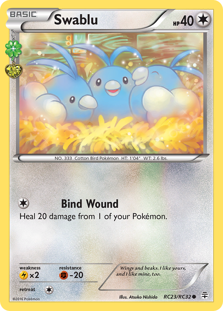 Swablu (RC23/RC32) [XY: Generations] | Good Games Cannington