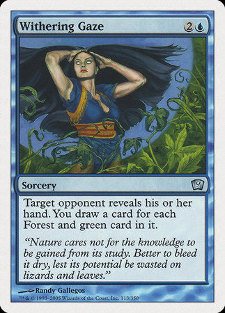 Withering Gaze [Ninth Edition] | Good Games Cannington