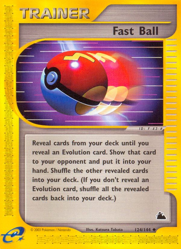 Fast Ball (124/144) [Skyridge] | Good Games Cannington