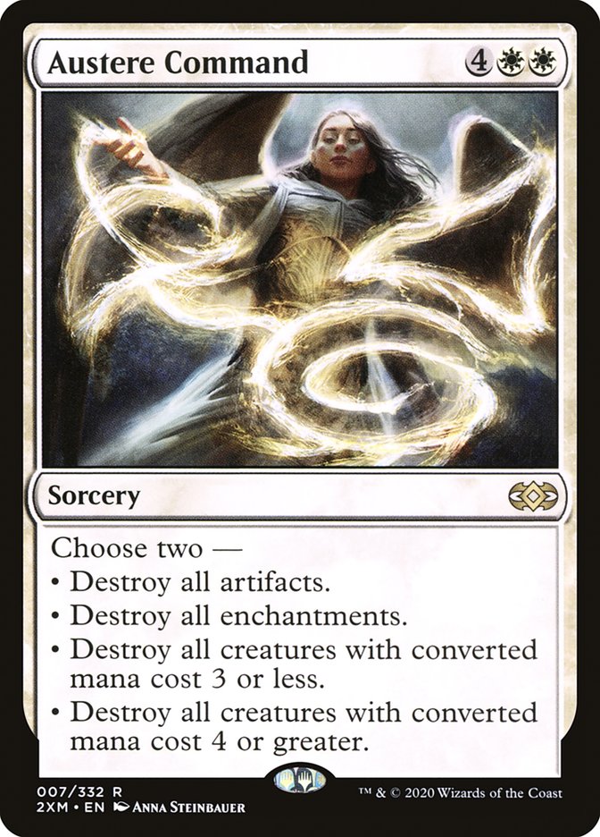 Austere Command [Double Masters] | Good Games Cannington