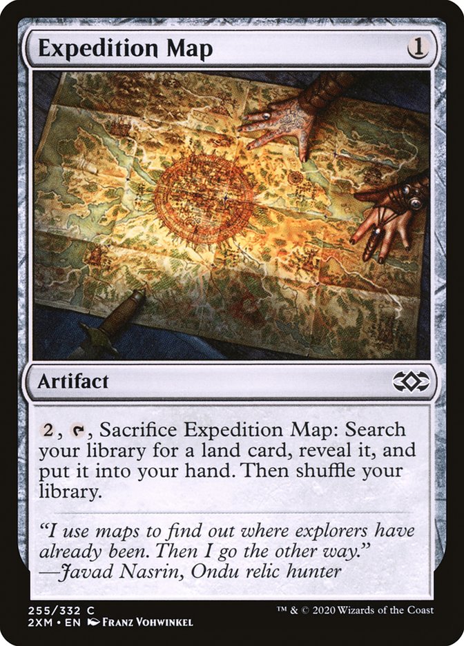 Expedition Map [Double Masters] | Good Games Cannington