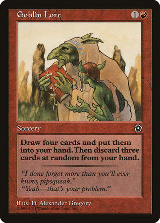 Goblin Lore [Portal Second Age] | Good Games Cannington
