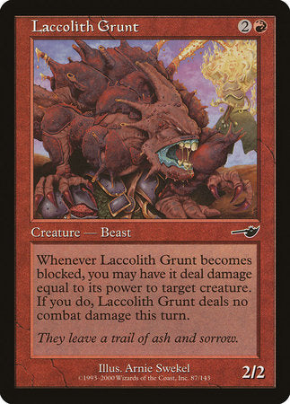 Laccolith Grunt [Nemesis] | Good Games Cannington