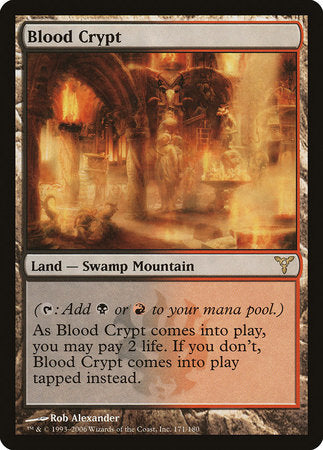 Blood Crypt [Dissension] | Good Games Cannington