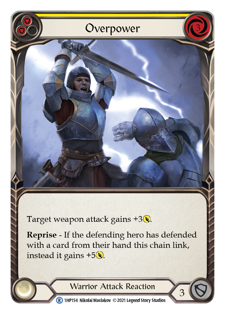 Overpower (Yellow) [1HP154] | Good Games Cannington