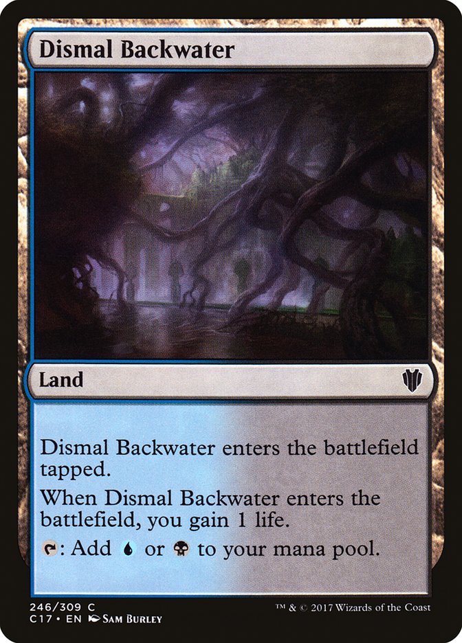Dismal Backwater [Commander 2017] | Good Games Cannington