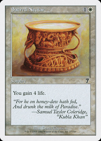 Sacred Nectar [Seventh Edition] | Good Games Cannington