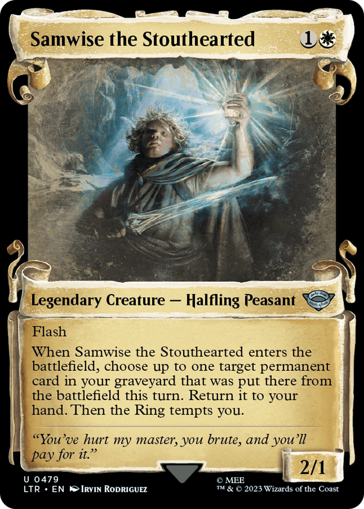 Samwise the Stouthearted [The Lord of the Rings: Tales of Middle-Earth Showcase Scrolls] | Good Games Cannington