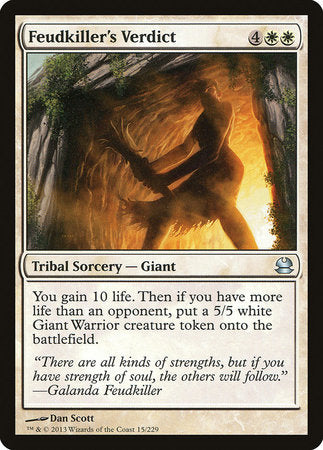 Feudkiller's Verdict [Modern Masters] | Good Games Cannington
