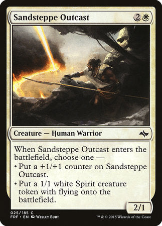 Sandsteppe Outcast [Fate Reforged] | Good Games Cannington
