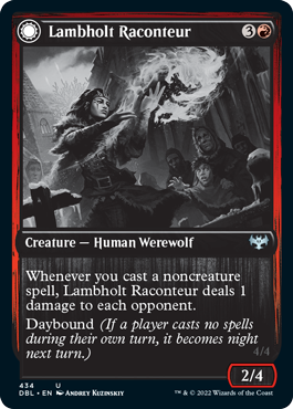Lambholt Raconteur // Lambholt Ravager [Innistrad: Double Feature] | Good Games Cannington
