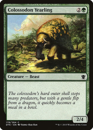 Colossodon Yearling [Dragons of Tarkir] | Good Games Cannington