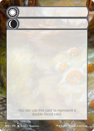 Helper Card (5/9) [Innistrad: Midnight Hunt Tokens] | Good Games Cannington