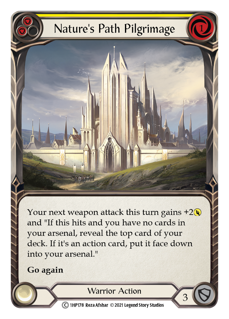 Nature's Path Pilgrimage (Yellow) [1HP178] | Good Games Cannington