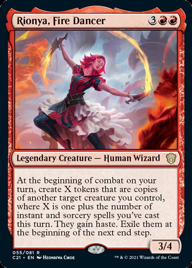 Rionya, Fire Dancer [Commander 2021] | Good Games Cannington