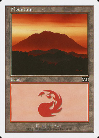 Mountain (343) [Classic Sixth Edition] | Good Games Cannington