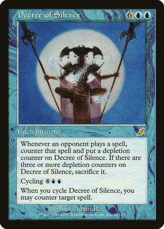 Decree of Silence [Scourge] | Good Games Cannington