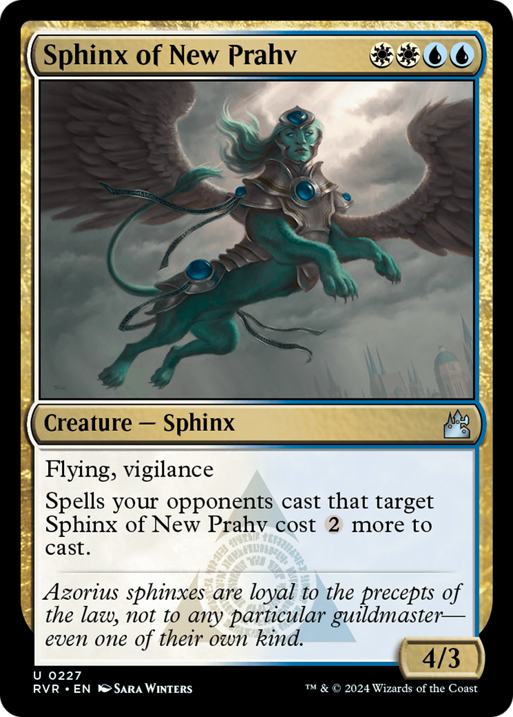 Sphinx of New Prahv [Ravnica Remastered] | Good Games Cannington