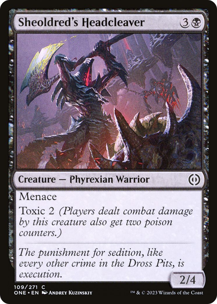 Sheoldred's Headcleaver [Phyrexia: All Will Be One] | Good Games Cannington