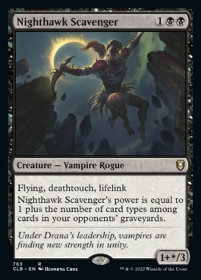 Nighthawk Scavenger [Commander Legends: Battle for Baldur's Gate] | Good Games Cannington