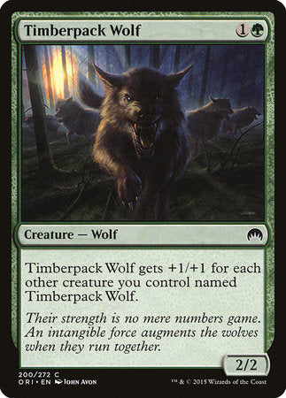 Timberpack Wolf [Magic Origins] | Good Games Cannington