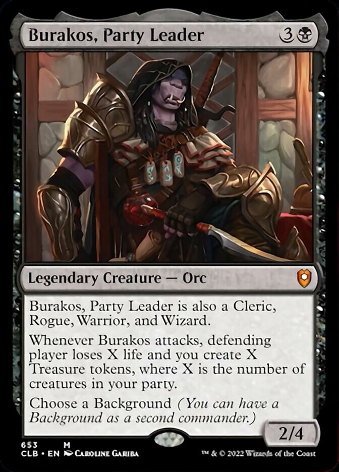 Burakos, Party Leader [Commander Legends: Battle for Baldur's Gate] | Good Games Cannington