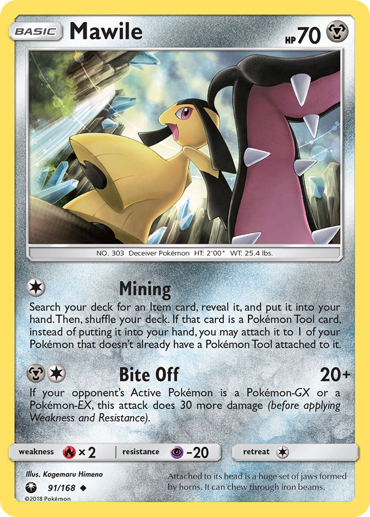 Mawile (91/168) [Sun & Moon: Celestial Storm] | Good Games Cannington