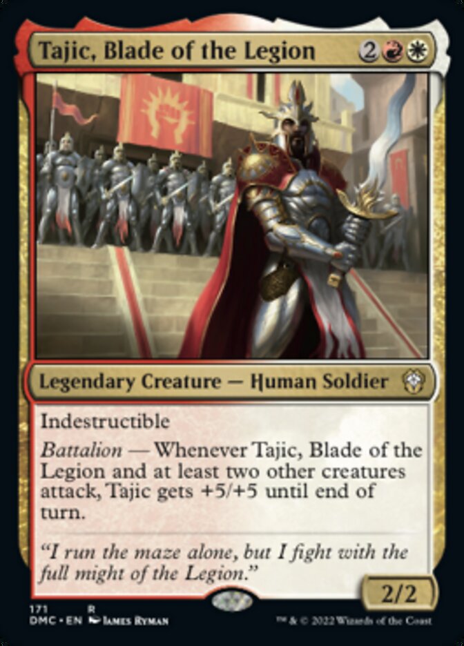 Tajic, Blade of the Legion [Dominaria United Commander] | Good Games Cannington