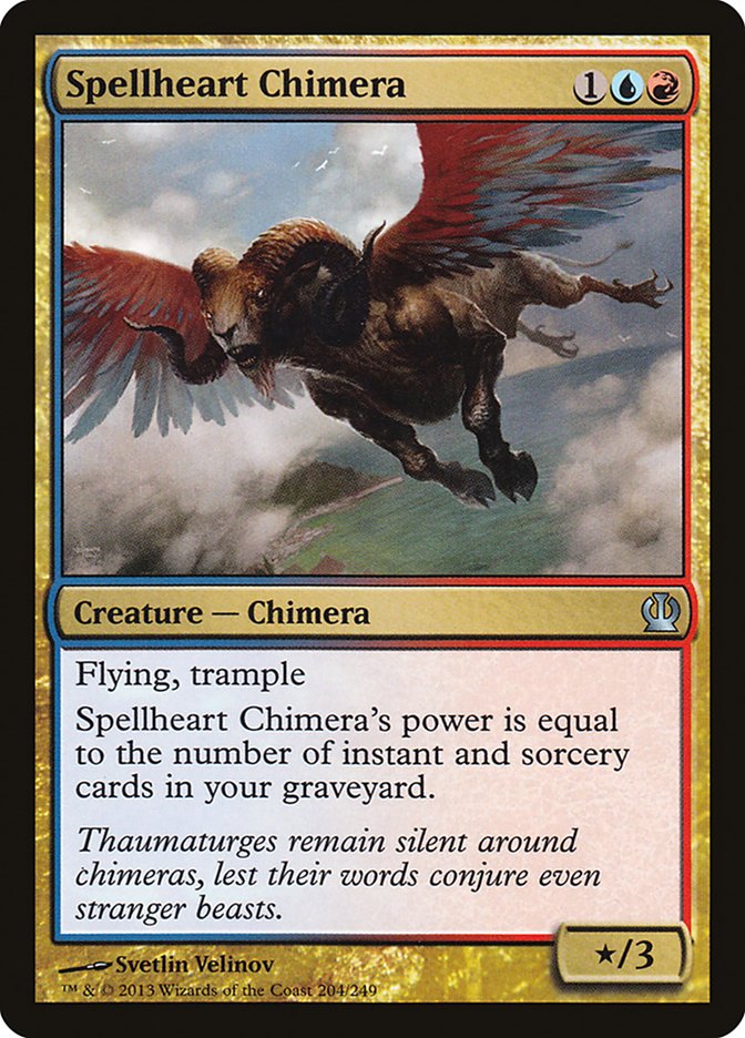 Spellheart Chimera [Theros] | Good Games Cannington