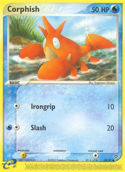 Corphish (53/97) [EX: Dragon] | Good Games Cannington