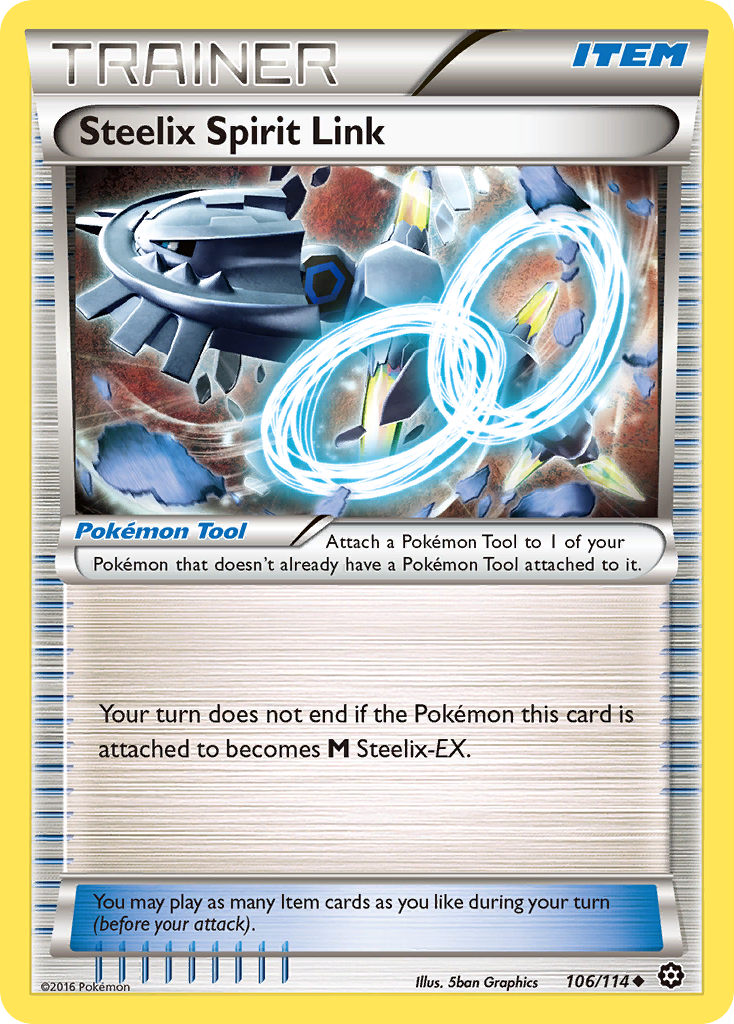 Steelix Spirit Link (106/114) [XY: Steam Siege] | Good Games Cannington